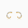 Pear Drop Motif ERRING in Polished Gold