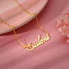 Personalized Golden Name Pendant